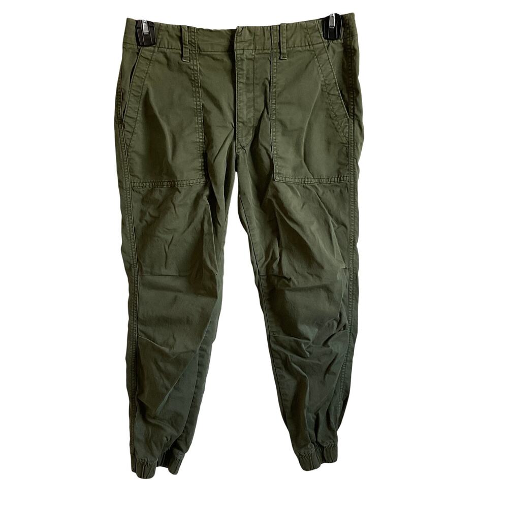 American Eagle Green Stretch Cargo Jogger Pants‎ - Size 2 Short